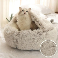 Soft Warm Long Plush Pet Bed